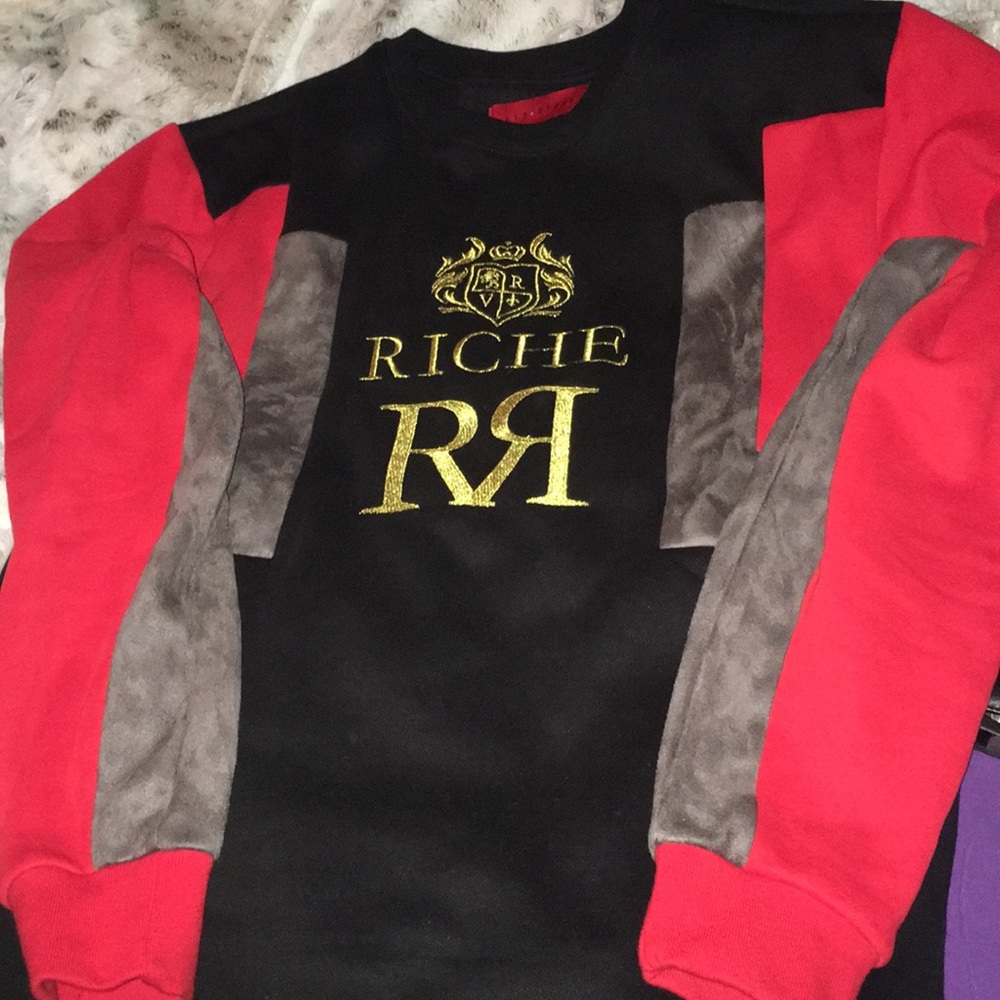 Vie Riche Crewneck Sweatshirt Small Paris 🇫🇷